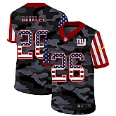 Nike New York Giants 26 Barkley 2020 USA Camo Salute to Service Limited Jersey zhua,baseball caps,new era cap wholesale,wholesale hats
